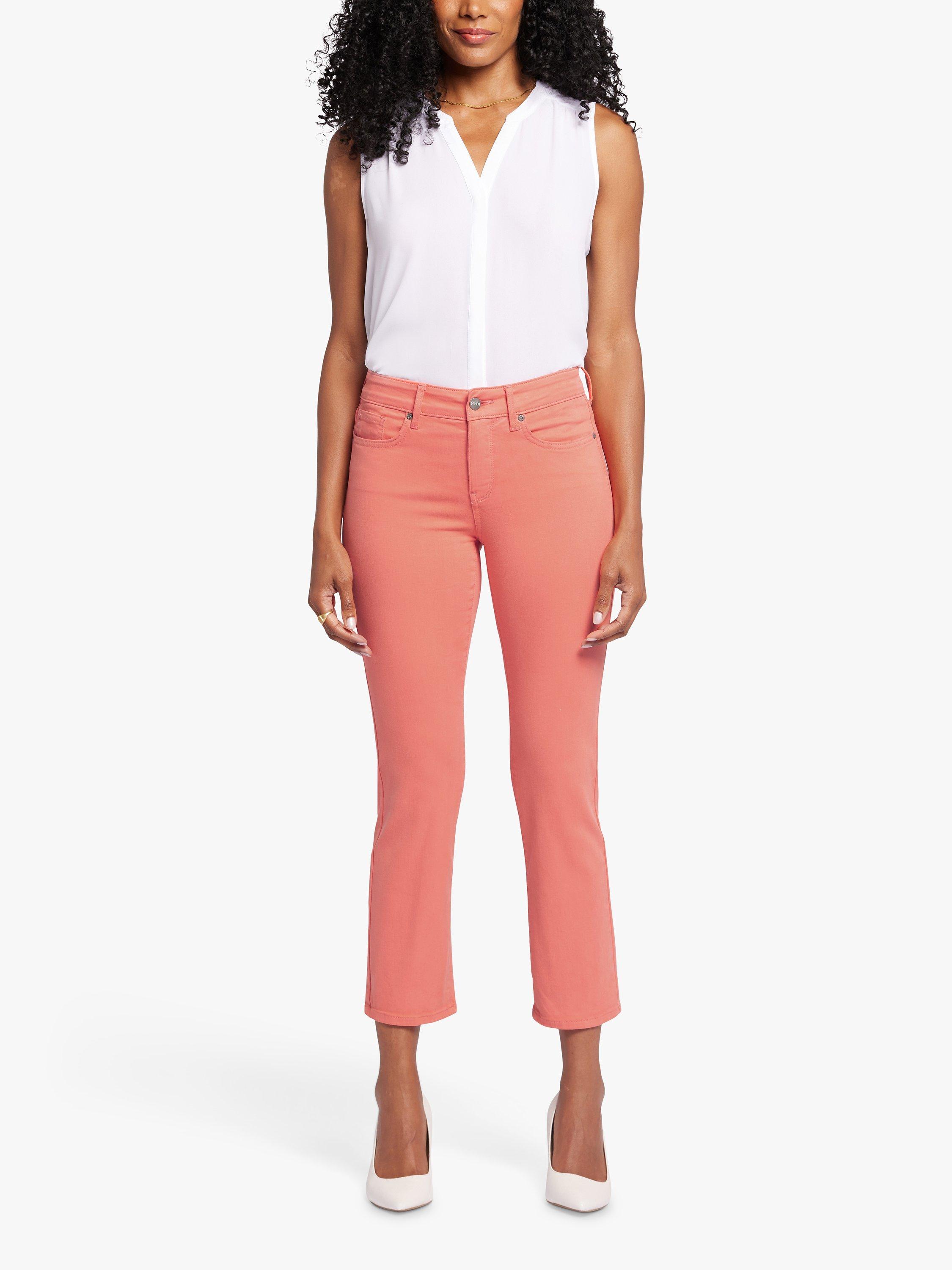 NYDJ Marilyn Straight Ankle Jeans, Fruit Punch