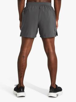 Under Armour Launch Running Shorts - view 2, Rock/Reflective