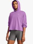 Under Armour Rival Hoodie, Purple/Purple Ace