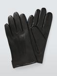 John Lewis Fleece Leather Gloves