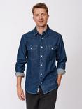 Aubin Detuyll Selvedge Denim Shirt, Blue