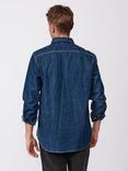 Aubin Detuyll Selvedge Denim Shirt, Blue