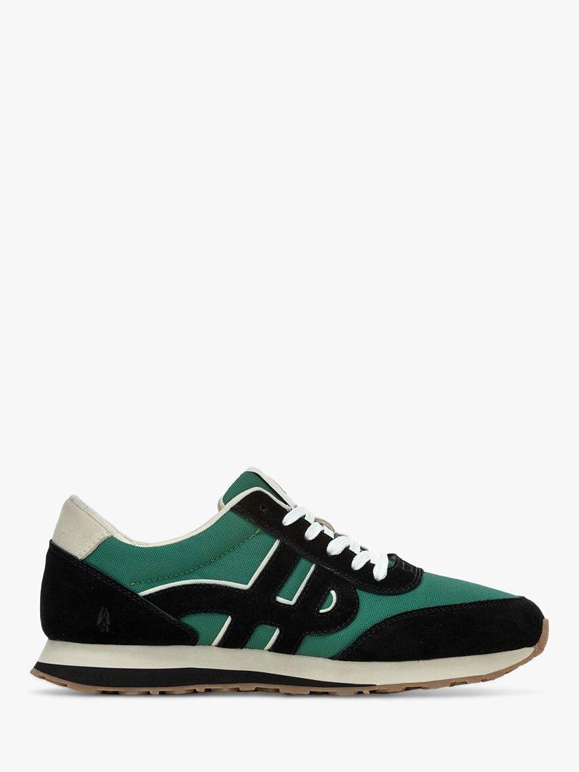 Hush Puppies Seventy8 Suede Trainers, Green, 6