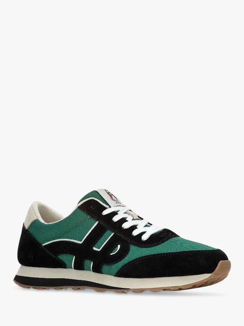 Hush Puppies Seventy8 Suede Trainers, Green, 6