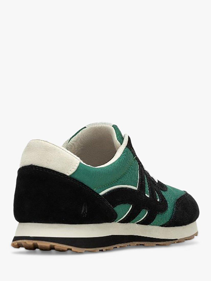 Hush Puppies Seventy8 Suede Trainers, Green, 6