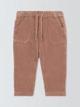 John Lewis Baby Corduroy Trousers, Brown