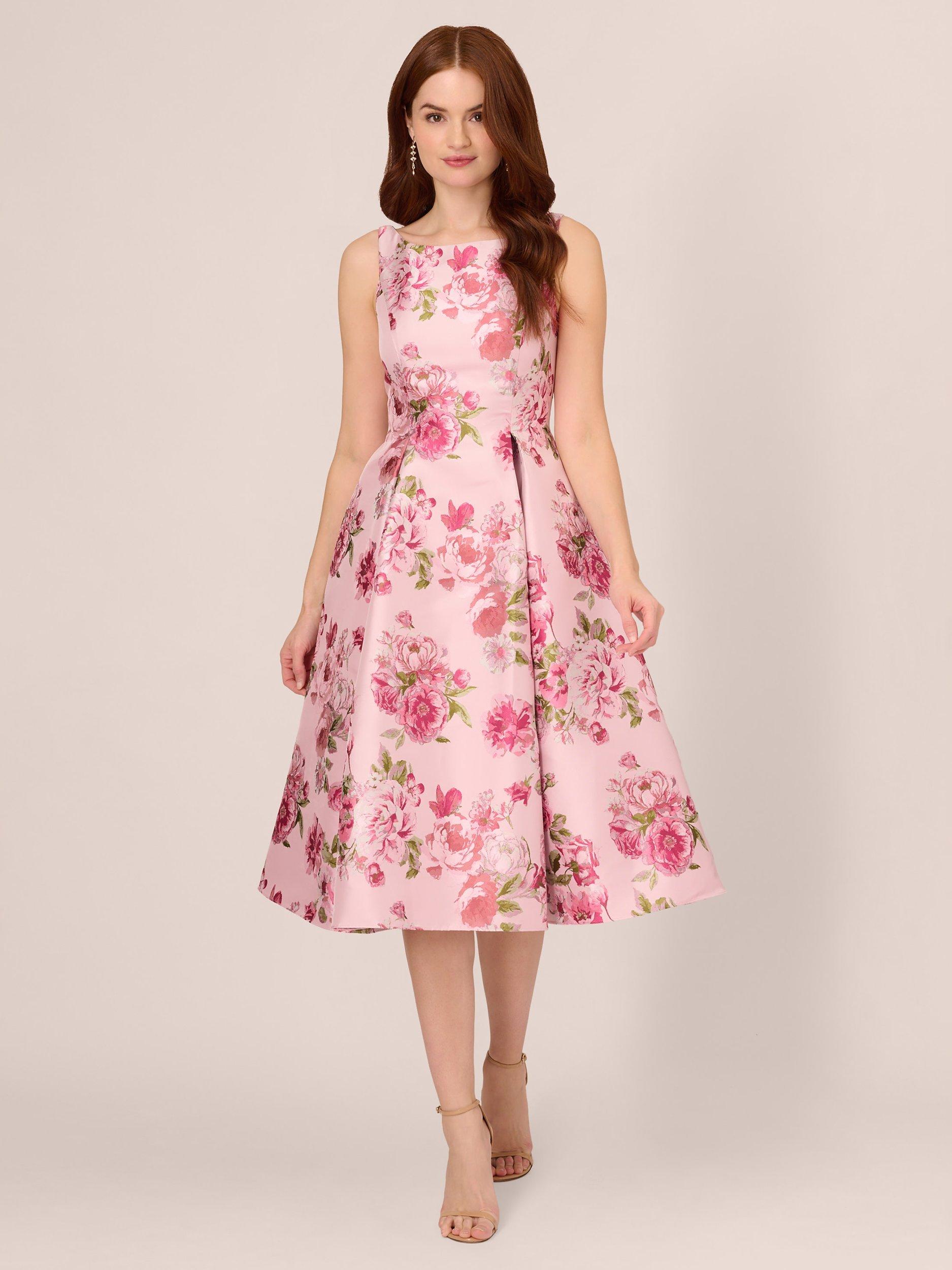 Adrianna papell blush dress best sale