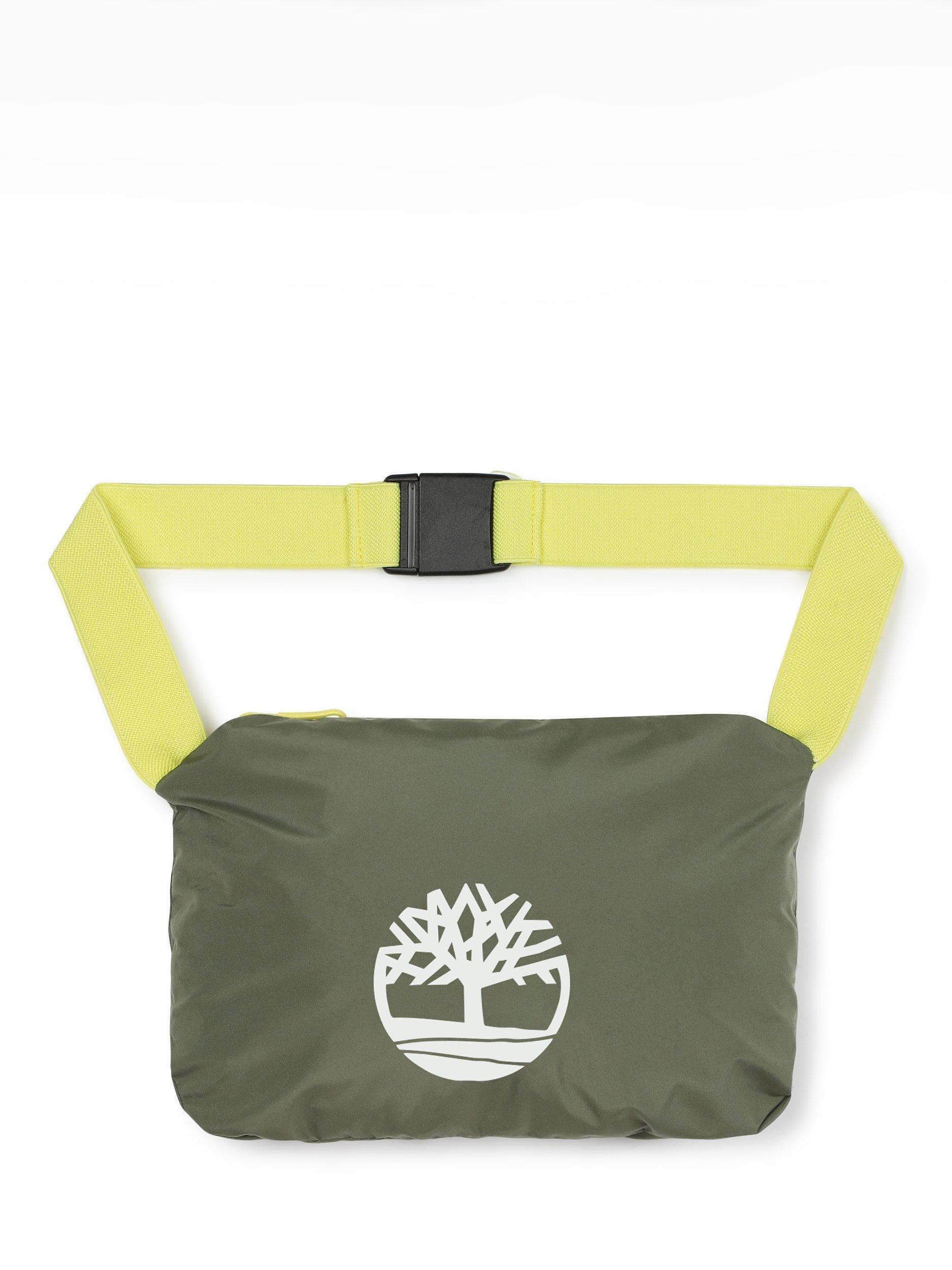Product image 3 of 3, which shows Timberland Baby Logo Hooded Water Repellent Windbreaker, Green, 6 months