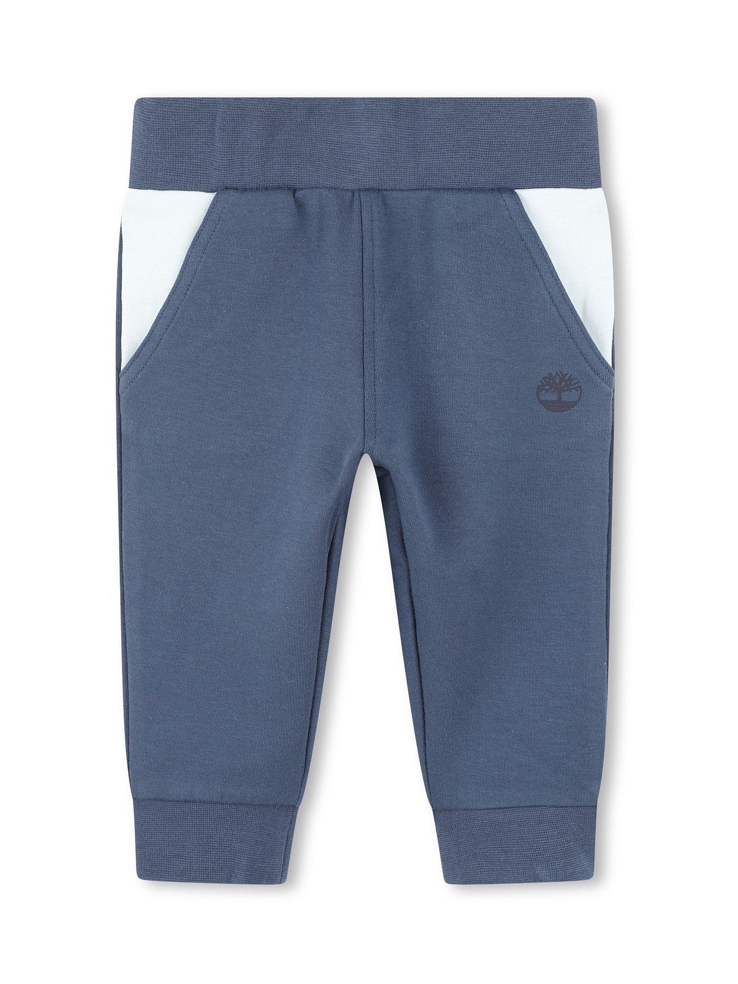 Timberland Baby French Terry Track Trousers, Blue