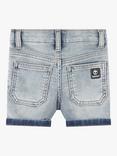 Timberland Baby Denim Shorts, Light Blue