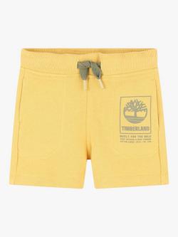 Timberland Baby French Terry Track Bermuda Shorts, Yellow
