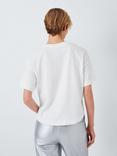 John Lewis ANYDAY Cotton Boxy Fit T-Shirt, White