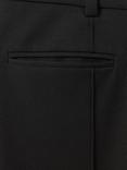 Reiss Claude Flared Tailored Trousers, Black