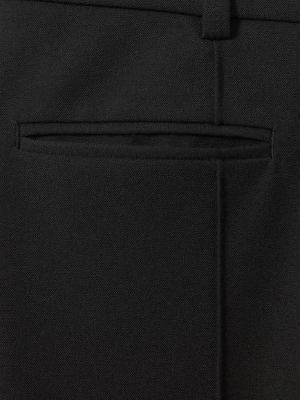 Reiss Claude Flared Tailored Trousers, Black - view 2, Black