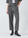 John Lewis ANYDAY Patch Pocket Tapered Trousers, Grey