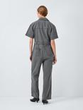 John Lewis ANYDAY Utility Short Sleeve Jumpsuit, Grey