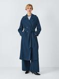 John Lewis ANYDAY Lightweight Trench Coat, Navy