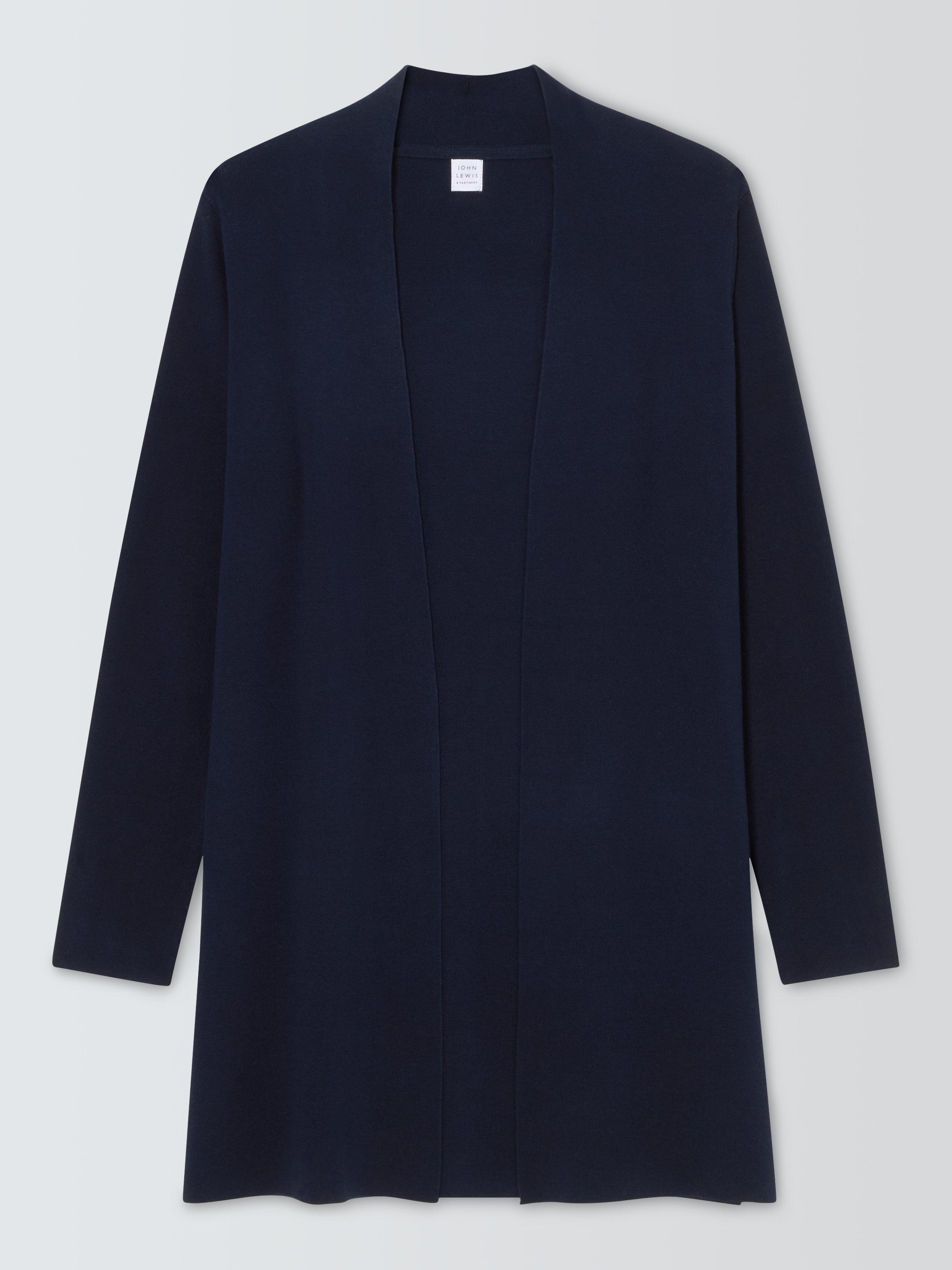 John lewis navy cardigan best sale