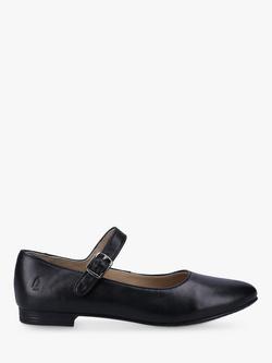 Hush Puppies Melissa Leather Strap Mary Jane Shoes, Black, Black