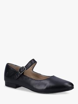 Hush Puppies Melissa Leather Strap Mary Jane Shoes, Black - view 2, Black