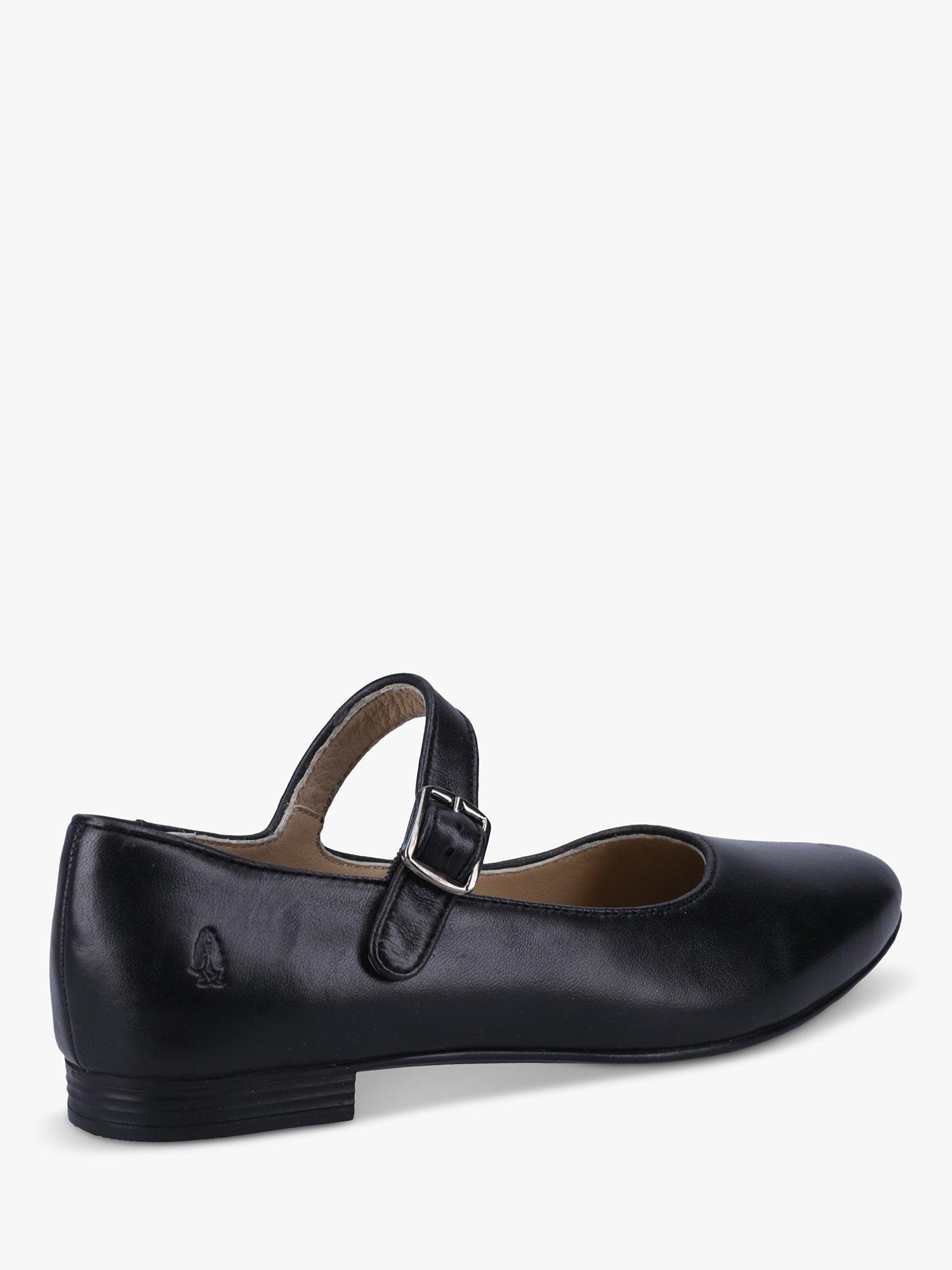 Product image 3 of 4, which shows Hush Puppies Melissa Leather Strap Mary Jane Shoes, Black, 3