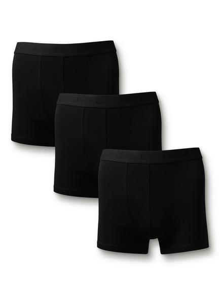 Charles Tyrwhitt Cotton Blend Trunks, Pack of 3, Black
