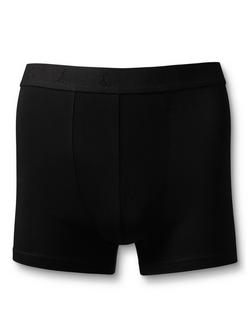Charles Tyrwhitt Cotton Blend Trunks, Pack of 3 - view 2, Black