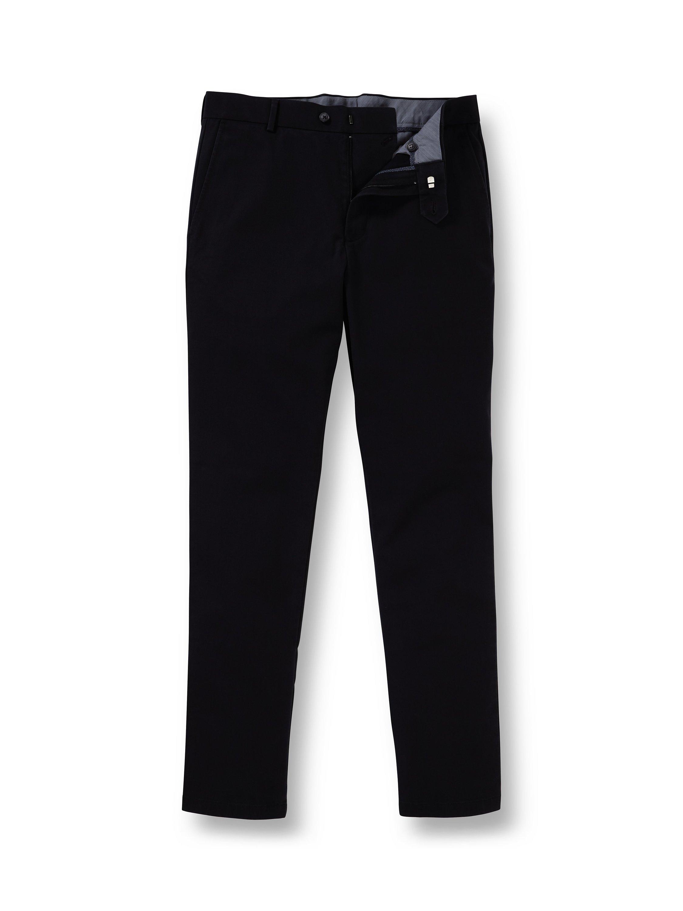 Product image 1 of 2, which shows Charles Tyrwhitt Ultimate Non-Iron Chinos, Navy, W32/L30