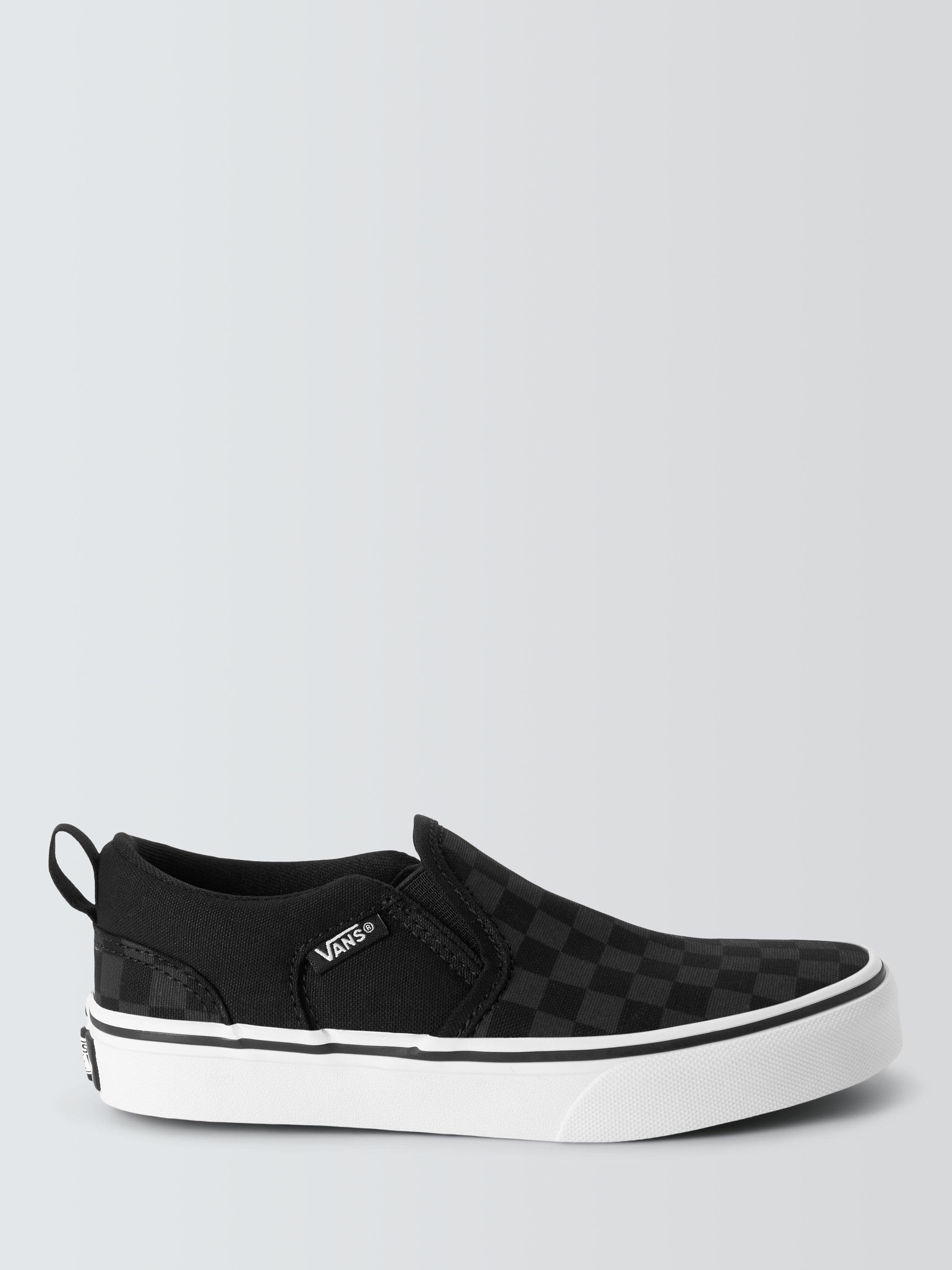 Vans Kids Asher Slip On Trainers Black