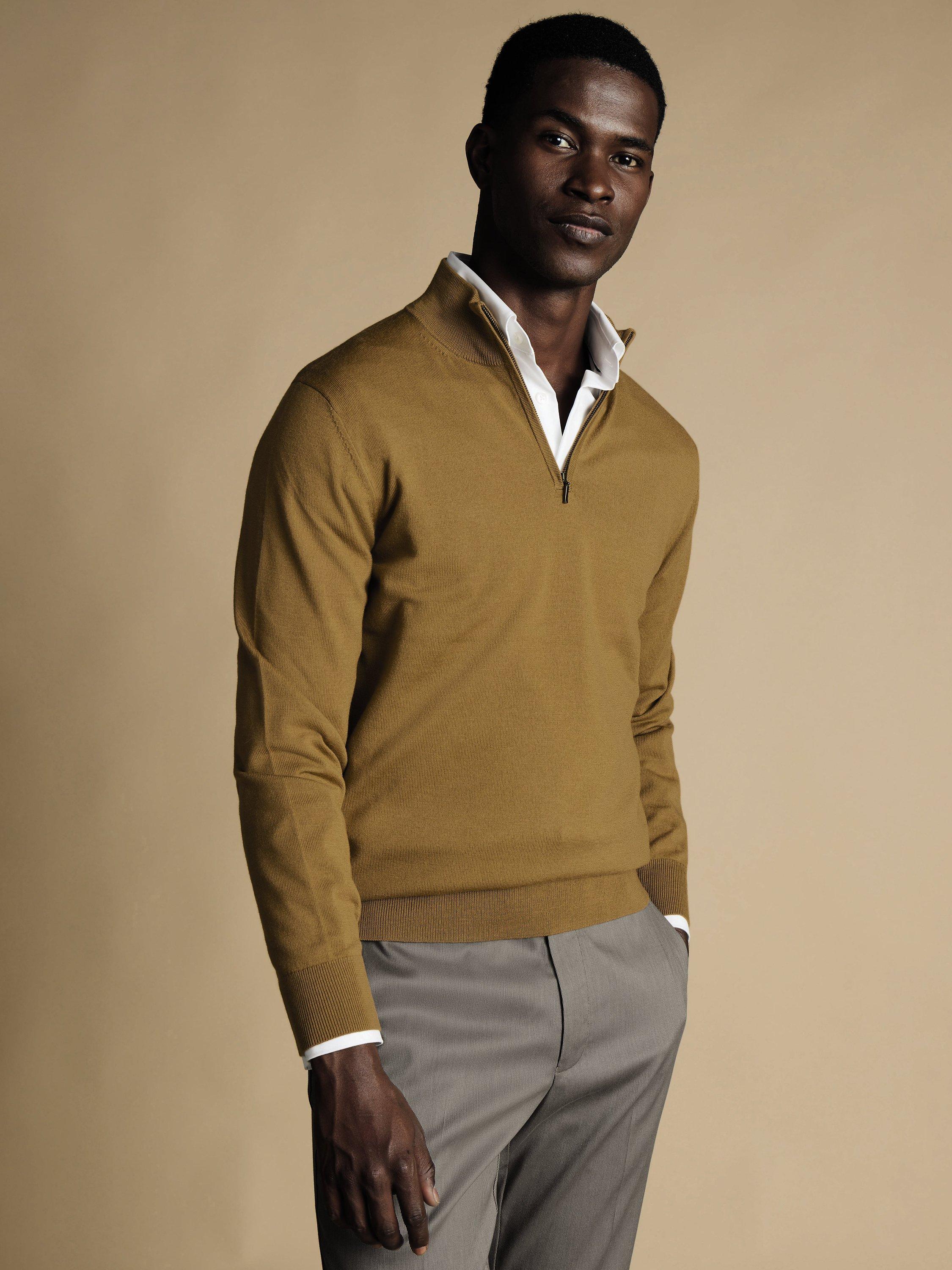 Charles tyrwhitt merino pullover sale