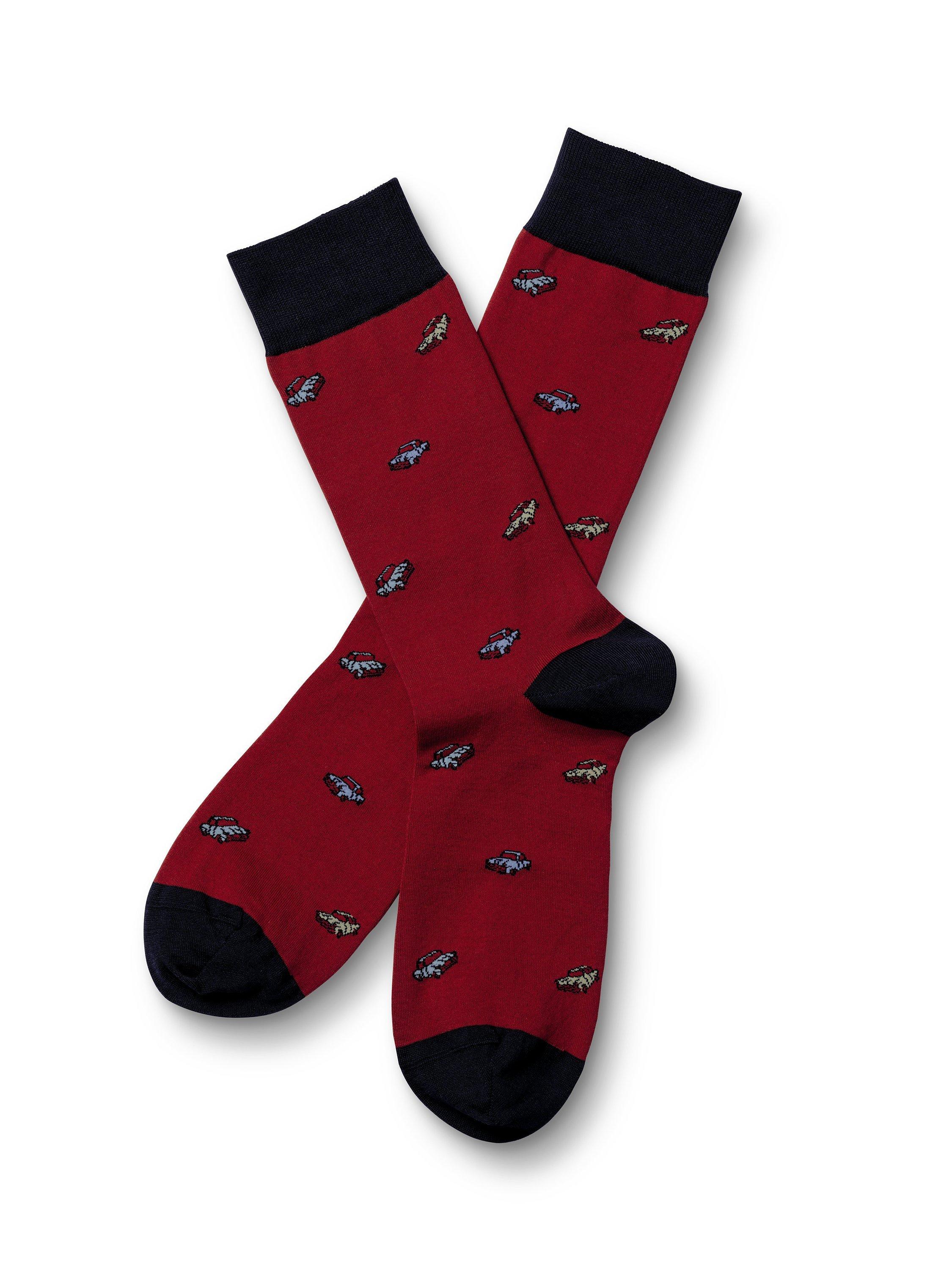 Charles Tyrwhitt Car Socks, Red