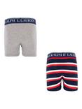 Polo Ralph Lauren Kids' Cotton Blend Boxer Shorts, Pack of 2
