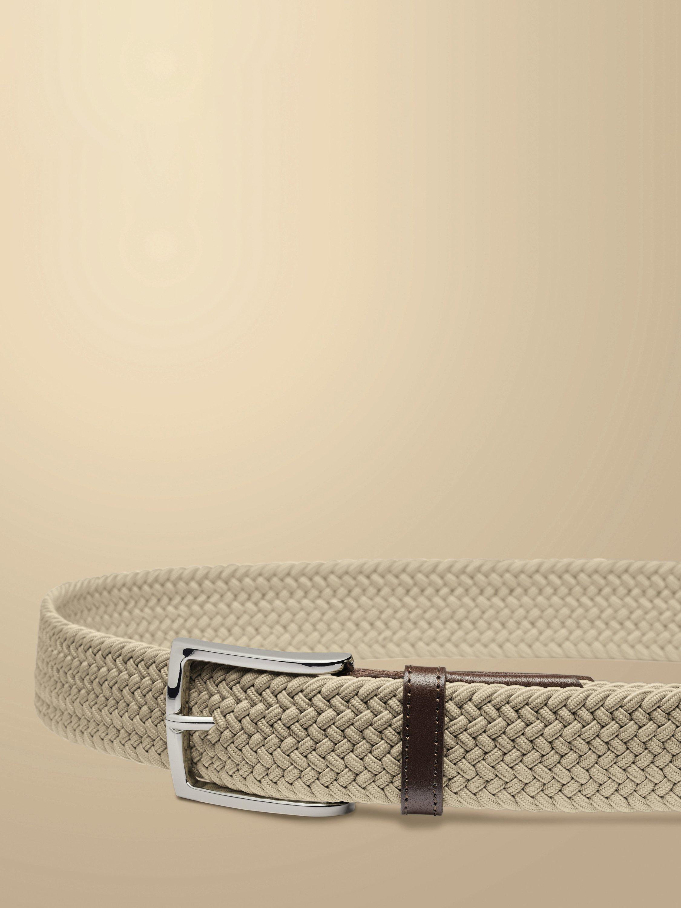 Charles Tyrwhitt Stretch Casual Belt, Stone