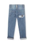 Timberland Kids' New Fit Denim Trousers, Mid Blue