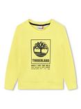 Timberland Kids' Built For The Bold Logo Sweatshirt, Yellow