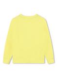 Timberland Kids' Built For The Bold Logo Sweatshirt, Yellow