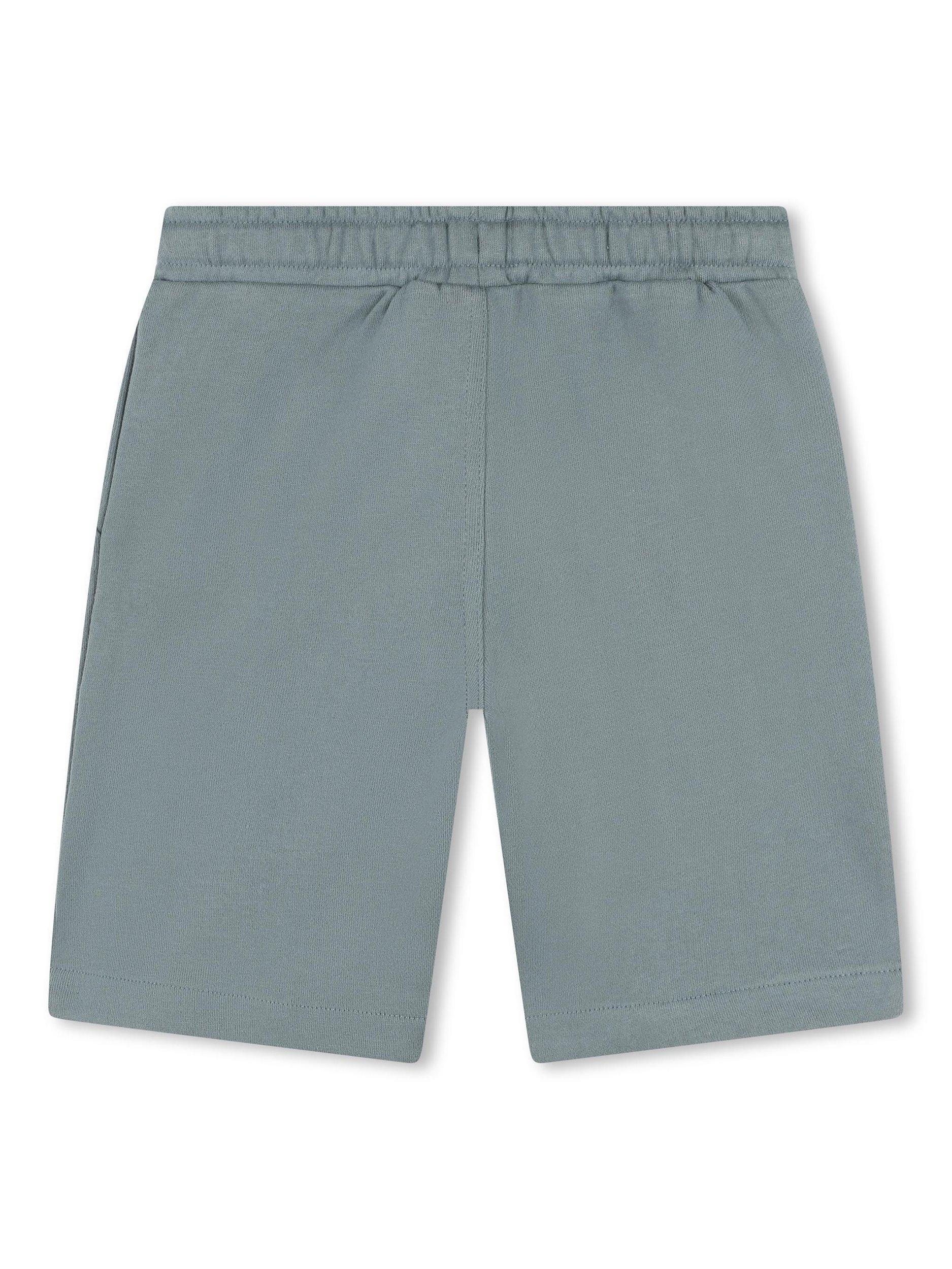 Product image 2 of 2, which shows Timberland Kids' French Terry Track Bermuda Shorts, Grey, 4 years