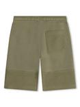 Timberland Kids' Logo French Terry Bermuda Shorts, Green