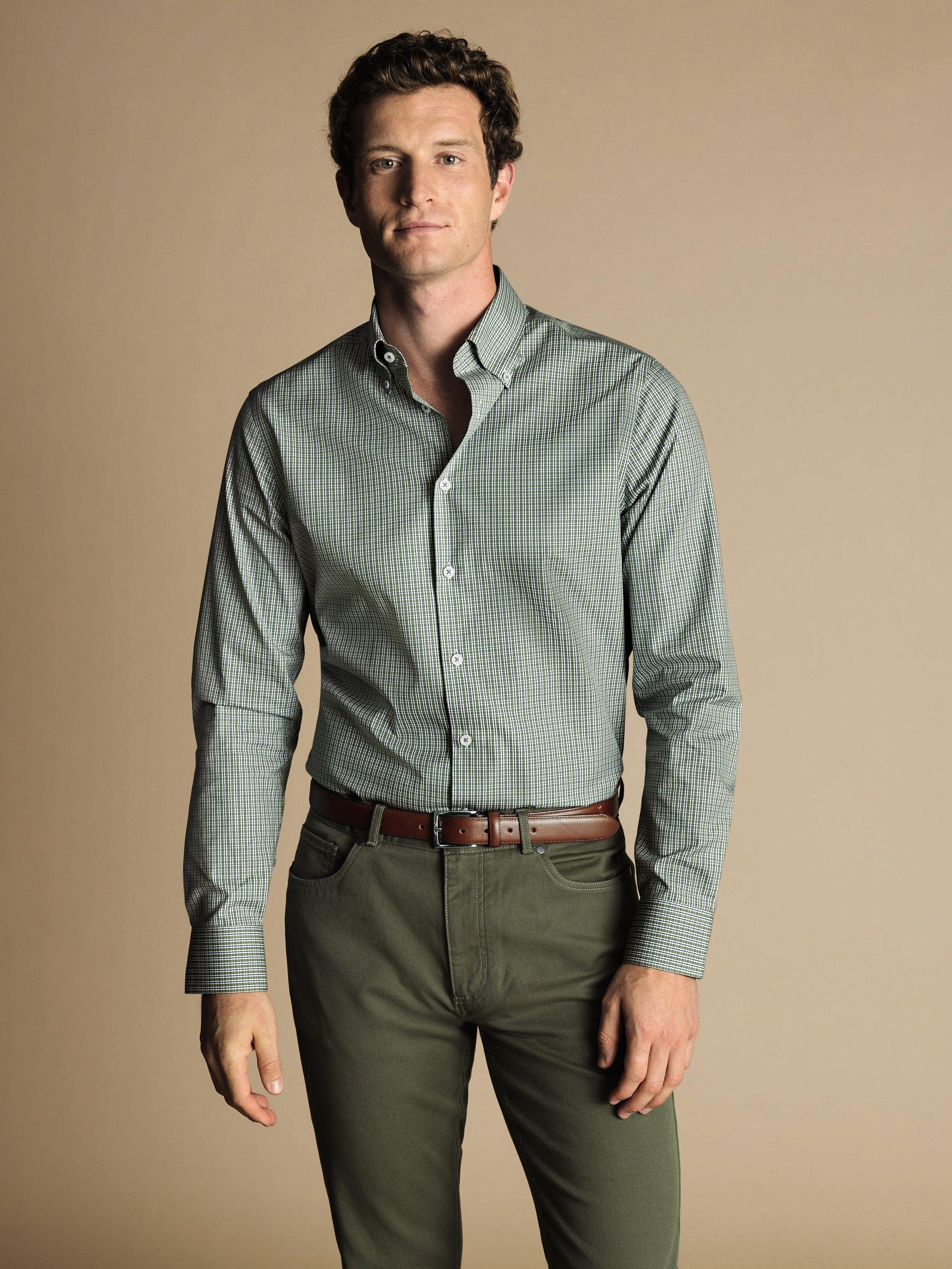 Charles Tyrwhitt Non-Iron Button Down Check