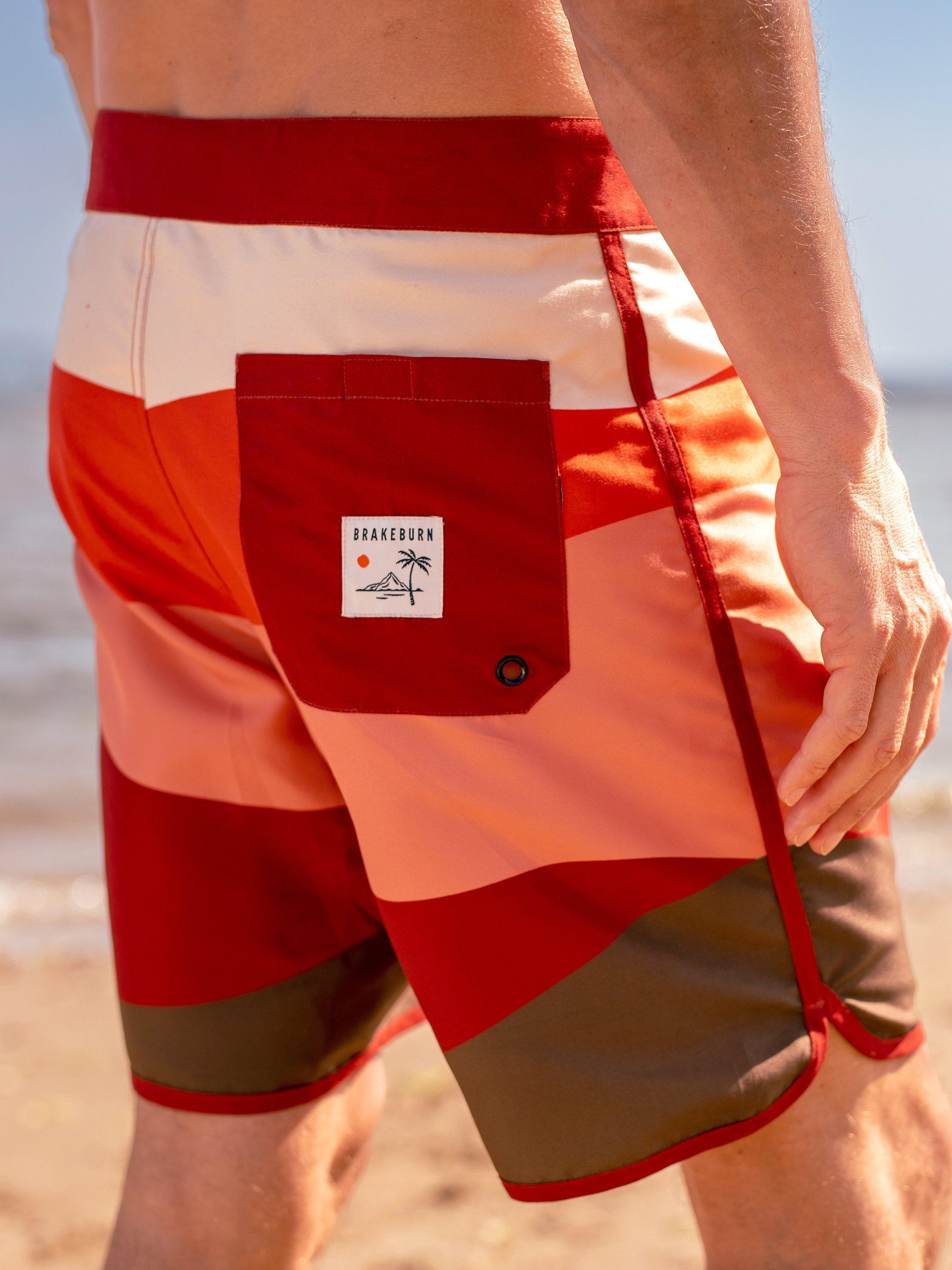 Brakeburn Sunset Board Shorts, Multi
