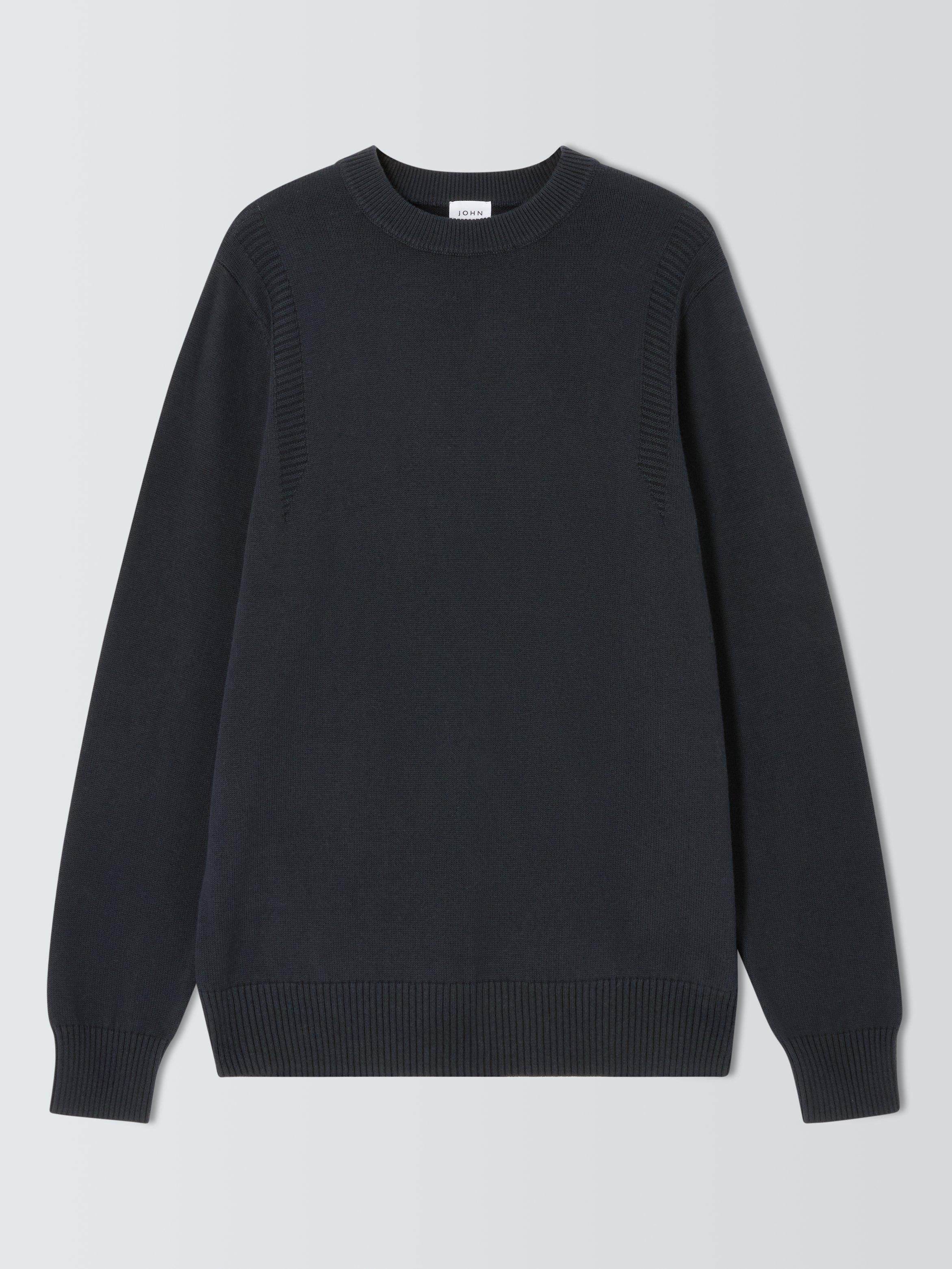 Black cotton jumpers hotsell