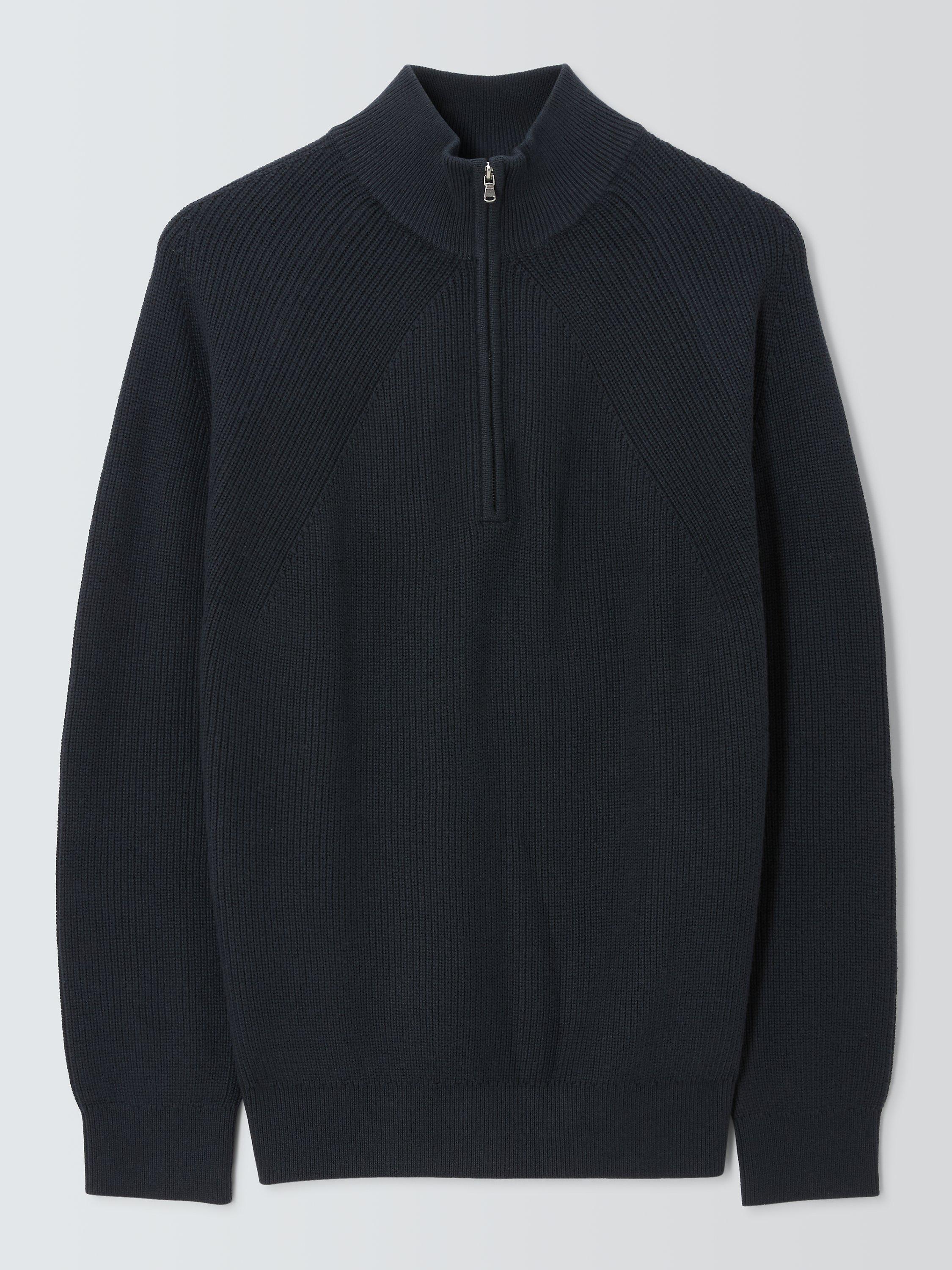 John lewis half zip jumper hotsell
