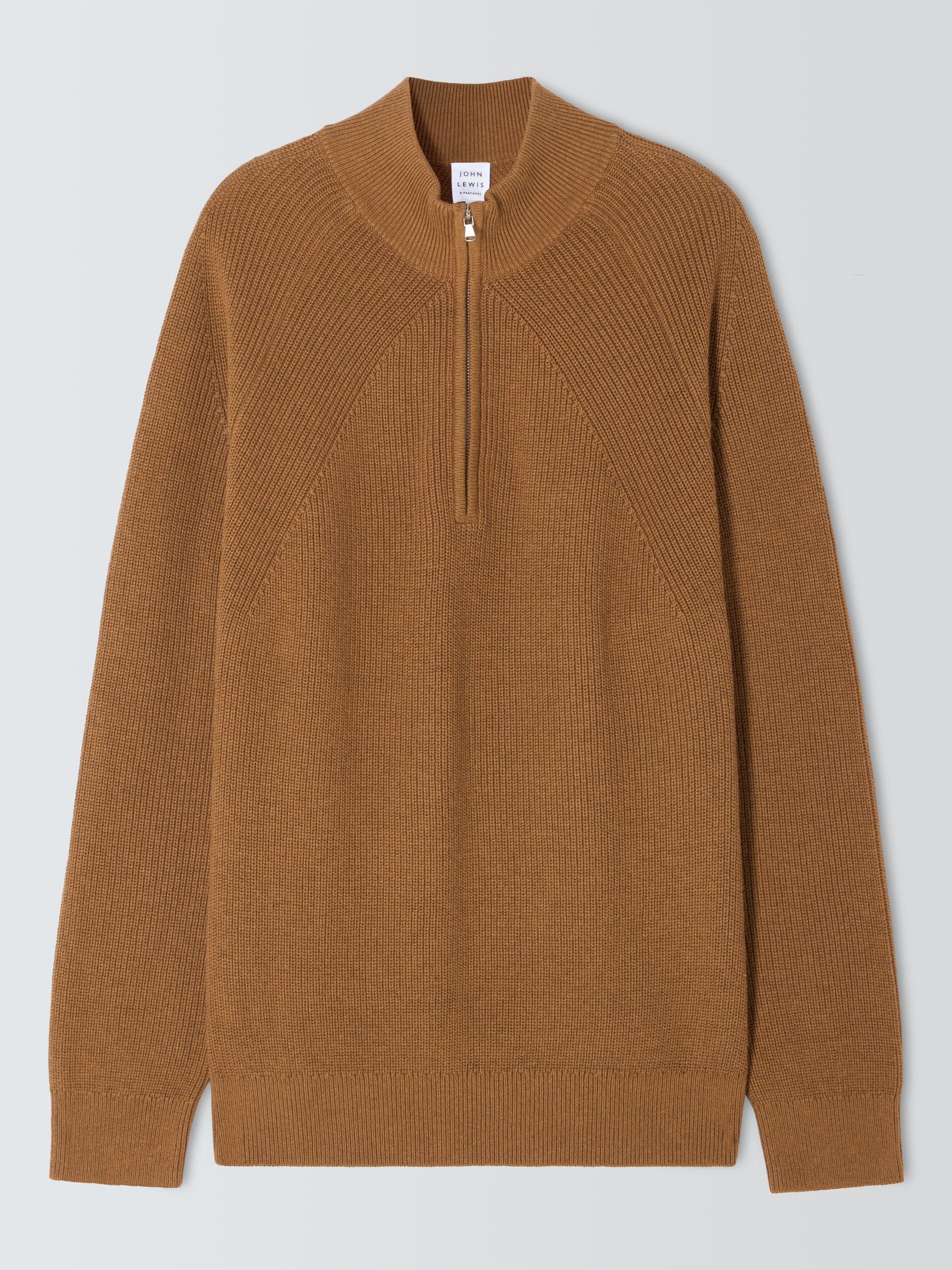 John lewis half zip jumper hotsell
