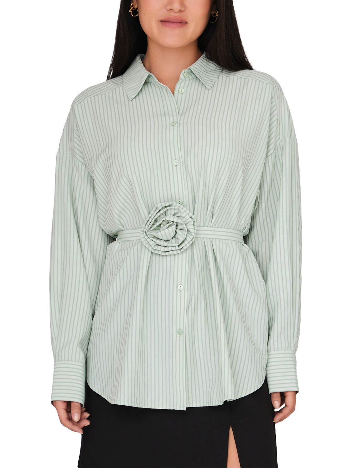 Product image 1 of 6, which shows A-VIEW Sonny Rose Detail Shirt, Mint, 12