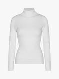 A-VIEW Ribbed Roll Neck Blouse