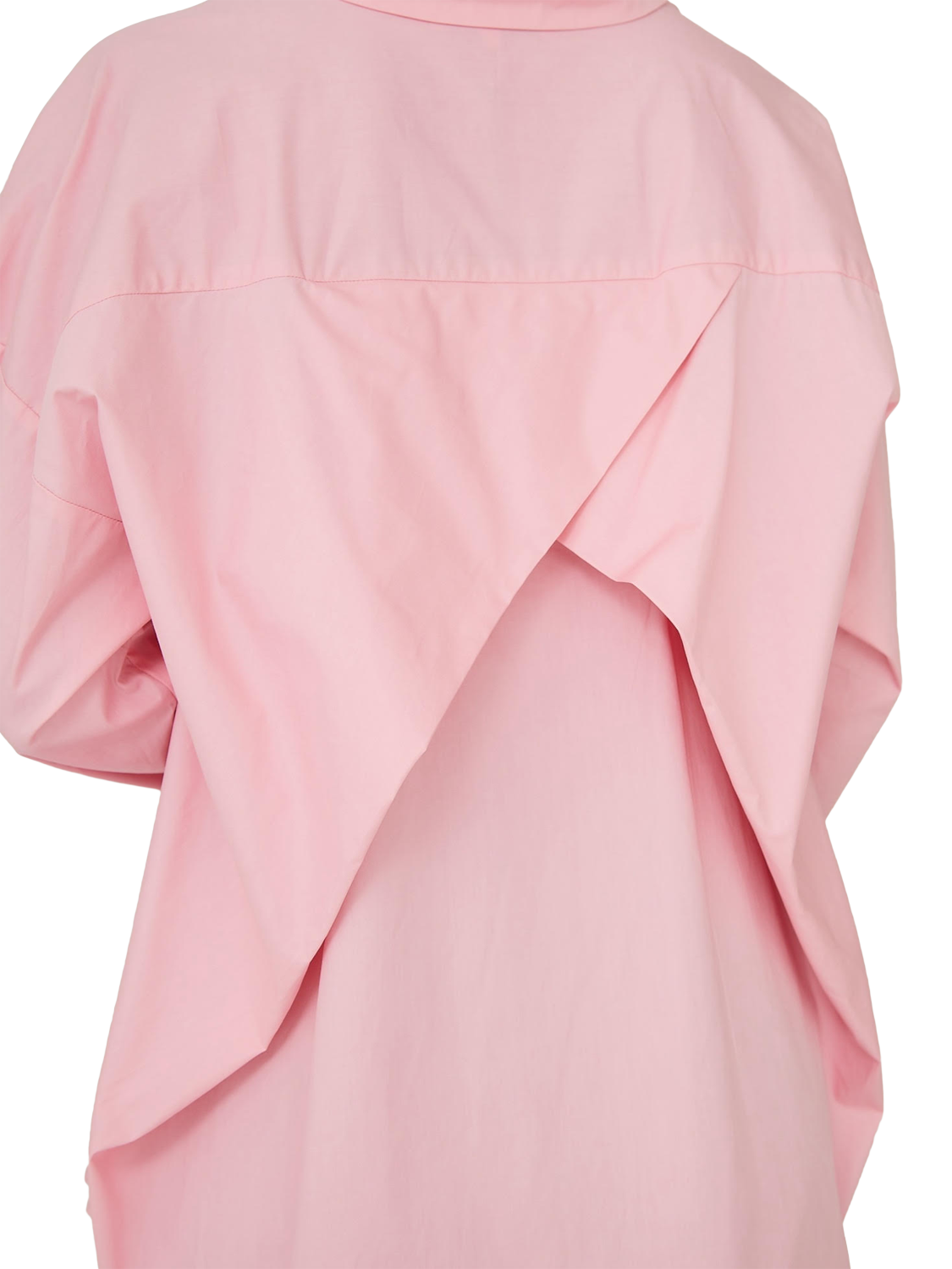 Product image 2 of 4, which shows A-VIEW Magnolia Oversized Cotton Shirt, Pink, 8