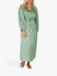 A-VIEW Luna Maxi Dress, Dusty Green