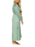 A-VIEW Luna Maxi Dress, Dusty Green