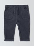 John Lewis Baby Corduroy Trousers, Navy