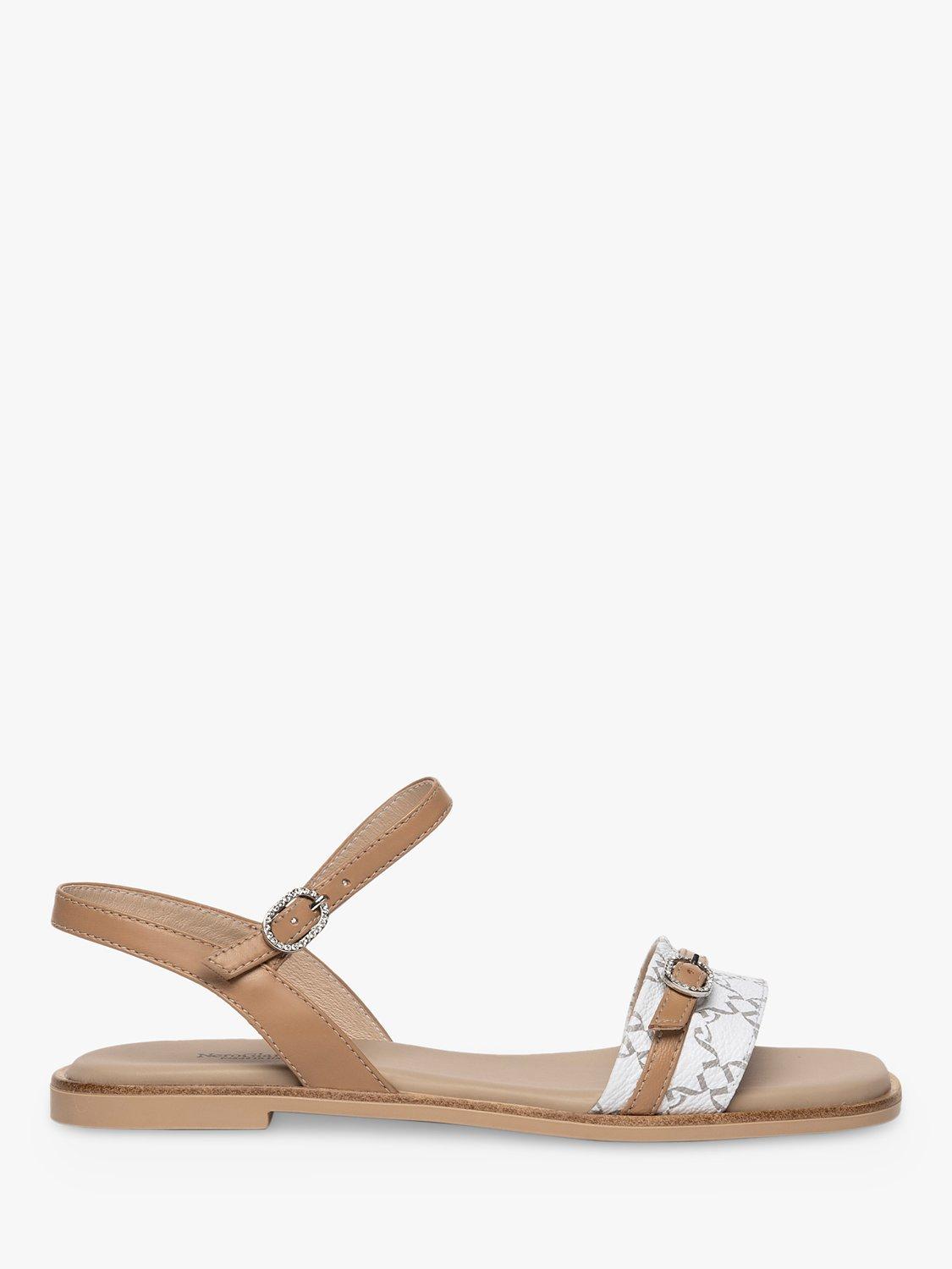 NeroGiardini Leather Flat Sandals